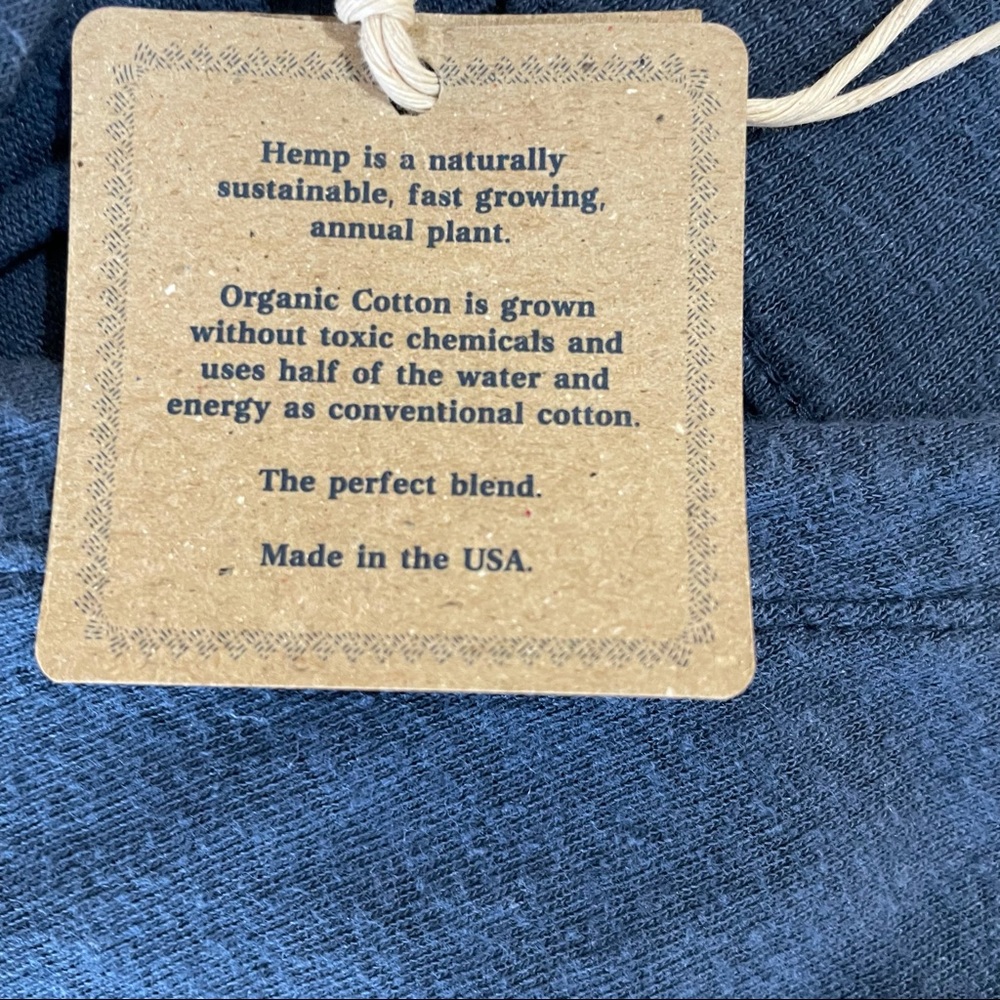 *new* Faherty midi sleeveless blue dress- organic cotton Annie Knit Henley Dre - Picture 7 of 10